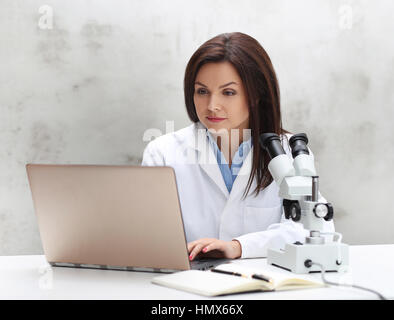 Microscope Stock Photo