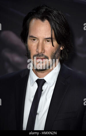 Berlin, Germany. 6th Feb, 2017. Keanu Reeves attends the 'John Wick: Chapter Two' photocall at Hotel de Rome on February 6, 2017 in Berlin, Germany. | Verwendung weltweit Credit: dpa/Alamy Live News Stock Photo