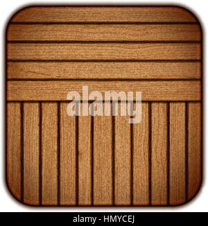 Wooden design Stock Vector