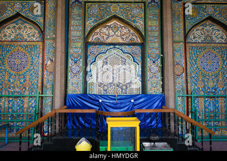 Badshahi Ashurkhana (built in 1594) is a mourning place for shias during the festival of Moharram near Charminar in Hyderabad, India. It is a house of Stock Photo