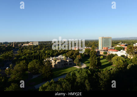 A view of the Government house grounds in Adelaide. Stock Photo