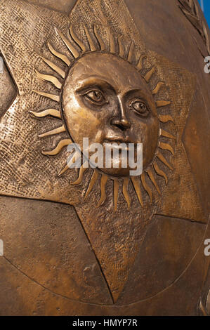 Argentina. Buenos Aires. Sun Stock Photo