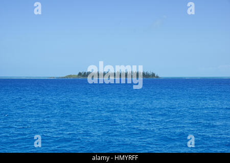 tropical island near Ile Des Pins in New Caledonia Stock Photo