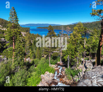 Lake Tahoe, Emerald bay, California. Stock Photo