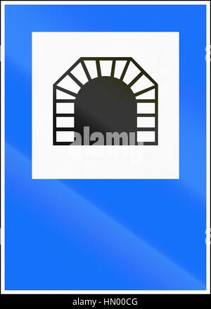 Road sign used in Switzerland - large goods vehicles Stock Photo - Alamy