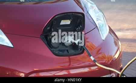 eCar Charging Station Stock Photo