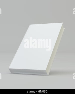 Blank book cover template Stock Photo