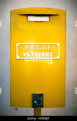 Vatican Post Office Box Stock Photo