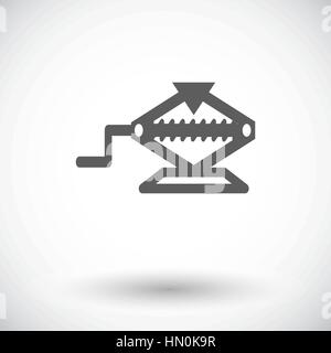 Jack. Single flat icon on white background. Vector illustration. Stock Vector
