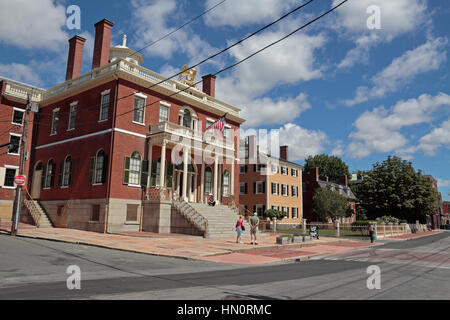 Custom House in Salem Maritime National Historic Site, Salem, Massachusetts, United States. Stock Photo