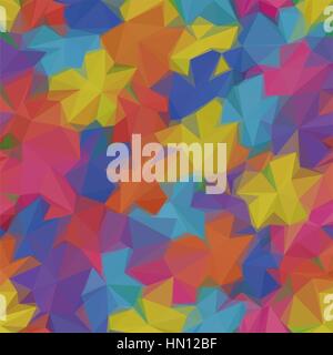 Abstract Low Poly Background Stock Vector
