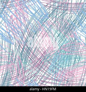 Abstract line vector seamless pattern. Chaotic lines background Use it for pattern fills, desktop wallpaper, surface texture, web page background, tex Stock Vector