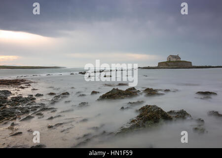 St Cwyfans Church, Anglesey Stock Photo