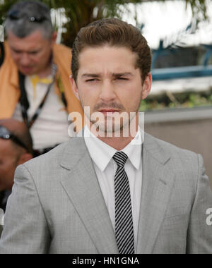 Shia LaBeouf at the photocall for the film 'Wall Street: Money Never Sleeps', at the 63rd Cannes Film Festival in Cannes, France on May 14, 2010. Photo by Francis Specker Stock Photo