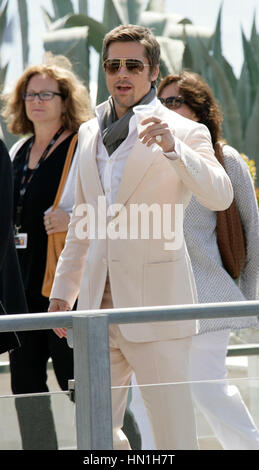 Brad Pitt at the Cannes Film Festival on May 20, 2009 in Cannes, France. Photo by Francis Specker Stock Photo