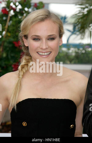 Diana Kruger attends the Inglourious Basterds Photocall held at the Palais Des Festivals during the 62nd International Cannes Film Festival on May 20, 2009 in Cannes, France. Photo by Francis Specker Stock Photo