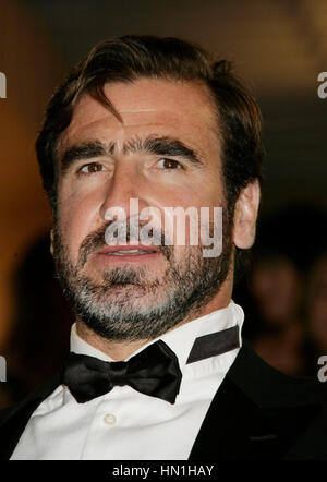 Eric Cantona attends the Looking For Eric Premiere held at the Palais Des Festivals during the 62nd International Cannes Film Festival on May 18, 2009 in Cannes, France.. Photo by Francis Specker Stock Photo