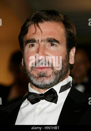 Eric Cantona attends the Looking For Eric Premiere held at the Palais Des Festivals during the 62nd International Cannes Film Festival on May 18, 2009 in Cannes, France.. Photo by Francis Specker Stock Photo