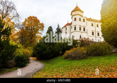 Konopiste Castle in Czech Republic in autumn, Czech Republic Stock Photo