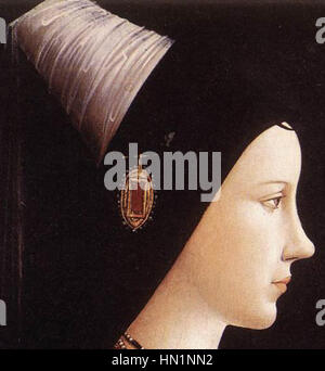 Mary of burgundy pocher cropped Stock Photo