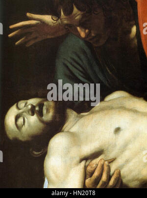 Michelangelo Merisi da Caravaggio - The Entombment (detail) - WGA04151 Stock Photo