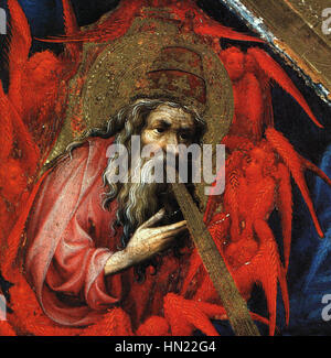 Melchior Broederlam - The Annunciation (detail) - WGA03226 Stock Photo