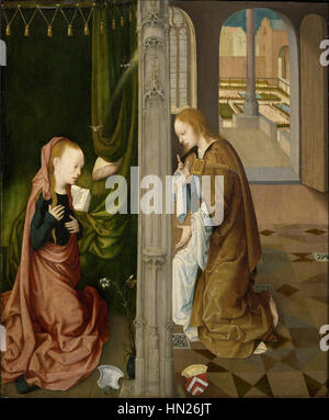 Master of the Virgin Among Virgins, Virgo inter Virgines - The Annunciation - Google Art Project Stock Photo