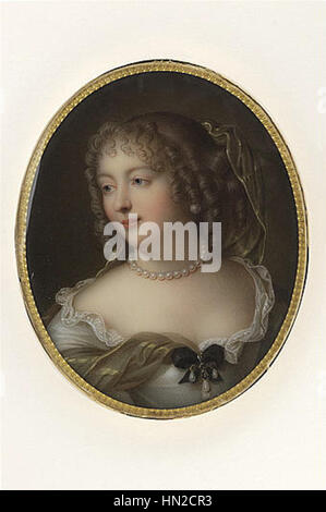 Marie Victoire Jaquotot - Portrait of Marie de Rabutin-Chantal Stock Photo