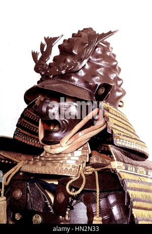Famous chased armour by Myochin Muneakira Japan, 18th century Private collection Stock Photo