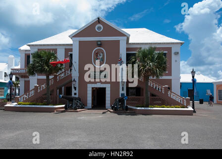 The Town Hall St Georges Bermuda Stock Photo