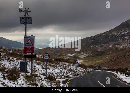 The Struggle, seen from the top of the KIrkstone Pass, near Ambleside, Lake District, Cumbria Stock Photo