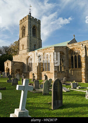 St Mary Magdalene Church, Castle Ashby, Northamptonshire, England, UK Stock Photo