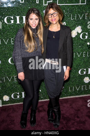 New York City, USA. 07th Feb, 2017.  Guests attend the GILT and Ashley Biden celebration of the launch of exclusive Livelihood Collection at Spring Place Credit: Ovidiu Hrubaru/Alamy Live News Stock Photo