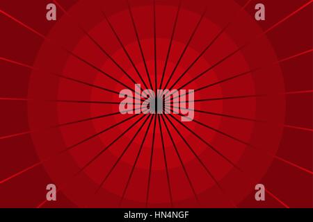 Red abstract radial step gradient background, Abstract red circular ...