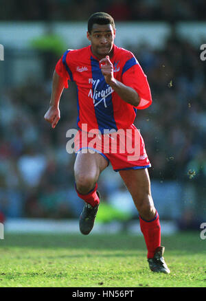 MARK BRIGHT CRYSTAL PALACE FC 29 March 1991 Stock Photo