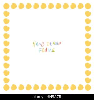 Colorful abstract frame Stock Vector