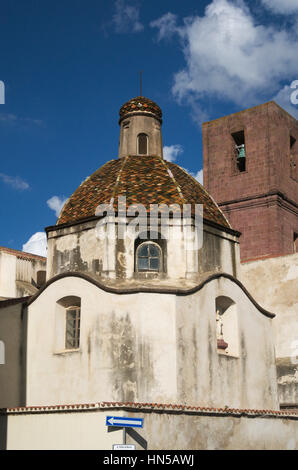 Cathedral of the Immaculate in Bosa, Sardinia, Italy Stock Photo