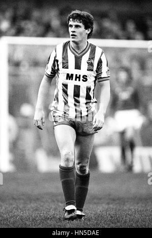 BRIAN MARWOOD SHEFFIELD WEDNESDAY FC 21 September 1984 Stock Photo