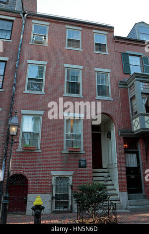 Pinckney St, Beacon Hill, historic neighbourhood, Boston, Massachusetts ...