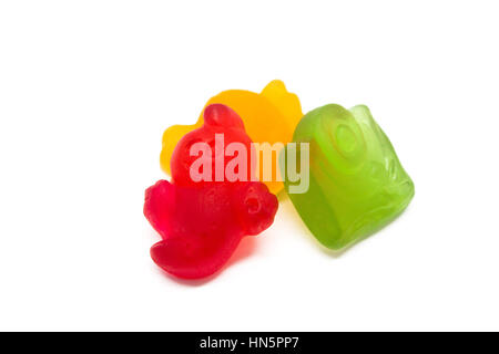 Children's candies jelly by the holiday Halloween Stock Photo