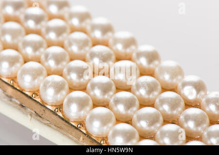 abstract artificial perls on jewelry Stock Photo