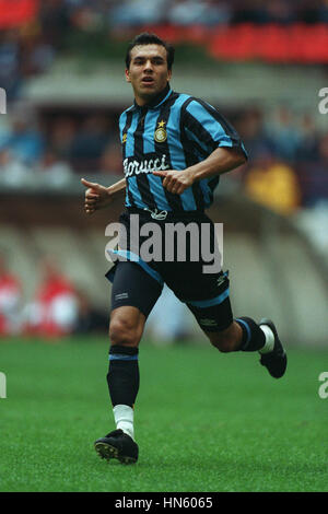 RUBEN SOSA INTER MILAN FC 28 September 1993 Stock Photo