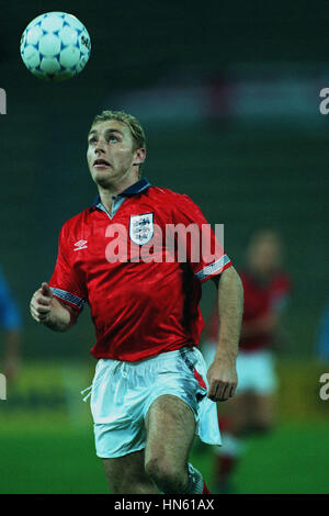 STUART RIPLEY ENGLAND & BLACKBURN ROVERS FC 23 August 1993 Stock Photo ...