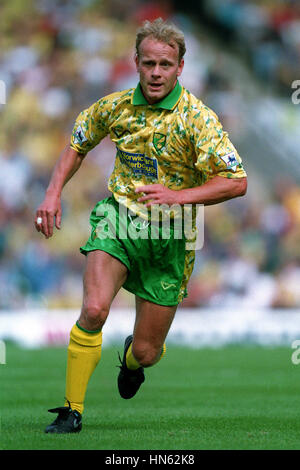 JEREMY GOSS NORWICH CITY FC 31 August 1993 Stock Photo