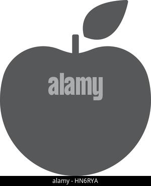 Apple icon vector, flat design best vector icon illustration EPS 10 Stock Vector