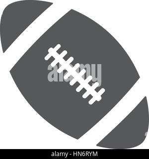 ball american football oval icon vector illustration eps 10 Stock Vector