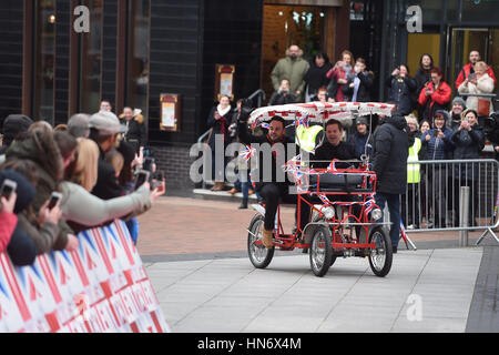 Anthony McPartlin and Declan Donnelly attending the judges auditions for Britain's Got Talent at The Lowry Manchester. Stock Photo