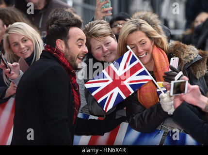 Anthony McPartlin attending the judges auditions for Britain's Got Talent at The Lowry Manchester. Stock Photo