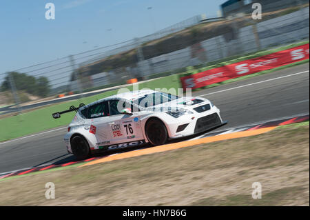 Vallelunga, Rome, Italy. September 4th 2016. Italian Touring Championship: driver Daniele Cappellari in action during race Stock Photo