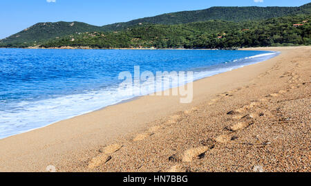 Valinco beach near Olmeto, Corsica, France Stock Photo